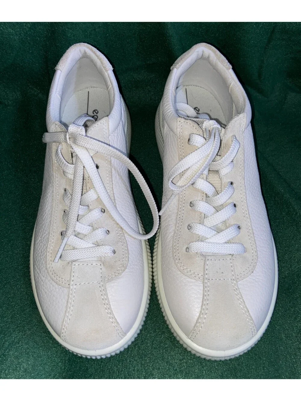 ECCO Women's Soft 60 Zero Lace Up Sneaker Air Shadow White 220253 61163 5 - 5.5
